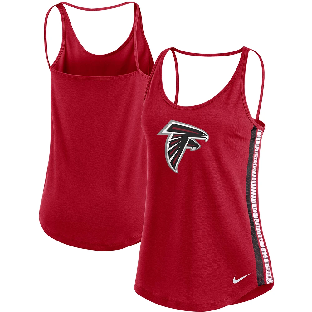 Women's Nike Red Atlanta Falcons Fashion Performance Tank Top