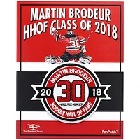 Martin Brodeur New Jersey Devils Hall of Fame Patch