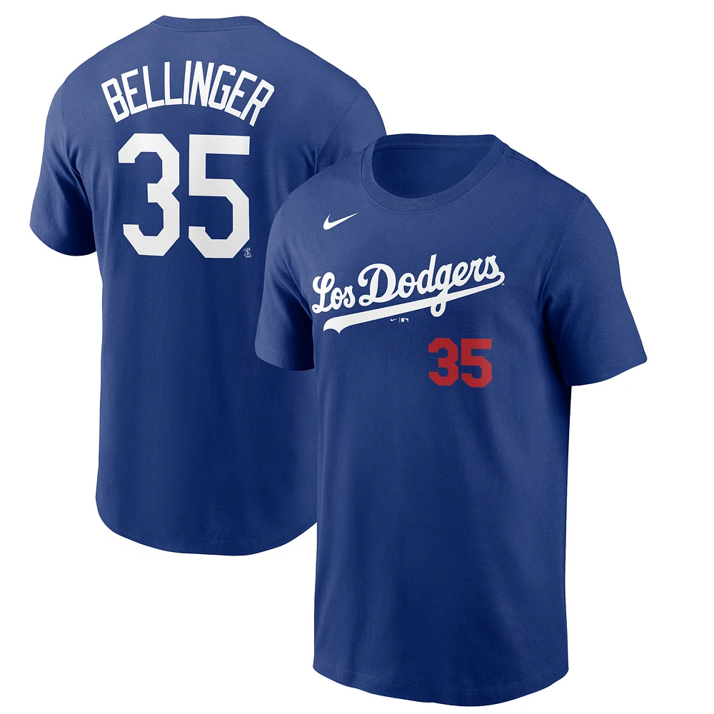 Men's Nike Cody Bellinger Royal Los Angeles Dodgers City Connect Name & Number T-Shirt