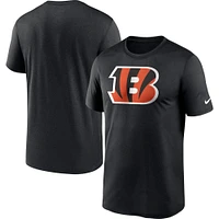 Men's Nike Black Cincinnati Bengals Logo Essential Legend Team Performance T-Shirt