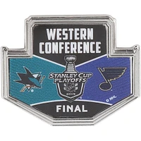 WinCraft San Jose Sharks vs. St. Louis Blues 2019 Western Conference Final Pin