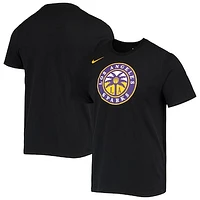 Women's Nike Black Los Angeles Sparks Logo Performance T-Shirt