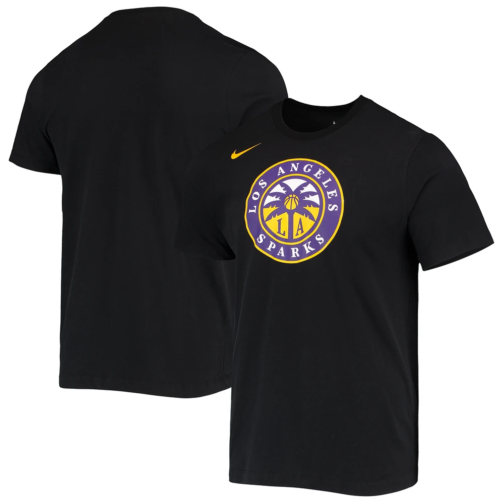 Women's Nike Black Los Angeles Sparks Logo Performance T-Shirt