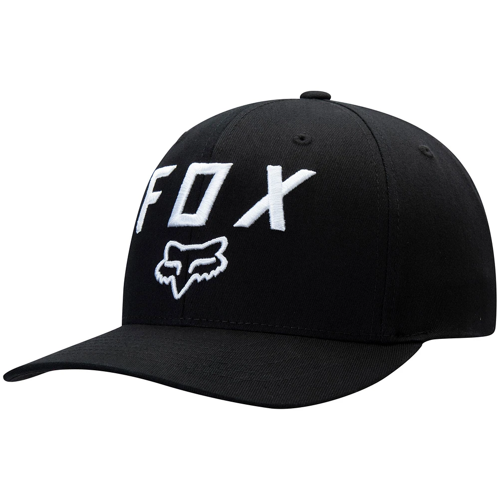 Men's Fox Black Legacy Moth 110 - Snapback Hat