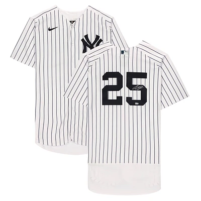 Gleyber Torres New York Yankees Autographed Nike Authentic Jersey