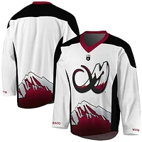 Youth Maroon/ Colorado Mammoth Replica Jersey