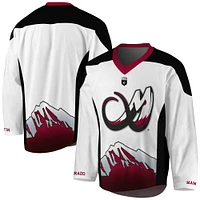 Youth Maroon/ Colorado Mammoth Replica Jersey