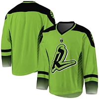 Men's Green/Black Saskatchewan Rush Replica Jersey