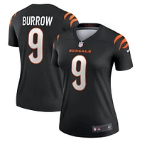 Women's Nike Joe Burrow  Black Cincinnati Bengals Legend Player Performance Top