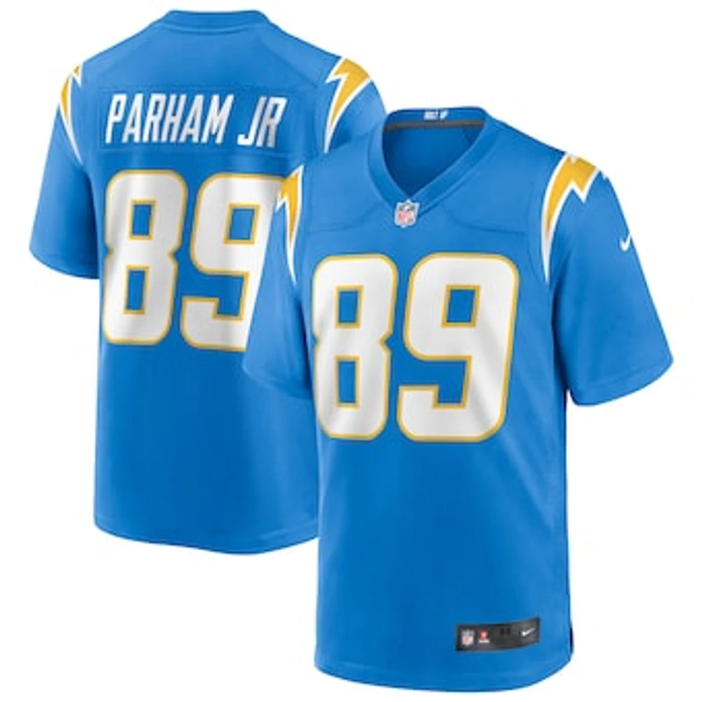 Men's Nike Donald Parham Jr. Powder Blue Los Angeles Chargers Game Jersey