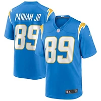 Men's Nike Donald Parham Jr. Powder Blue Los Angeles Chargers Game Jersey