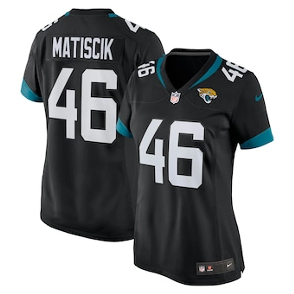 Women's Nike Ross Matiscik Black Jacksonville Jaguars Game Jersey