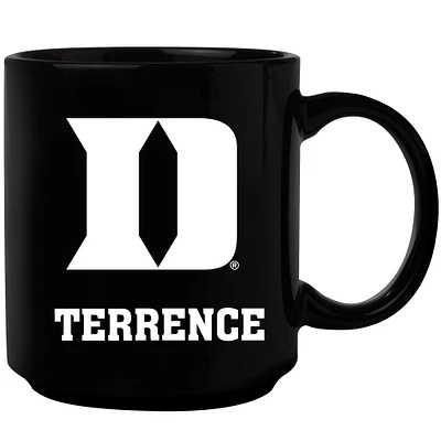 Black Duke Blue Devils 11oz. Personalized Mug