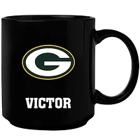Black Green Bay Packers 11oz. Personalized Mug