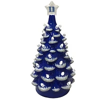 Blue Duke Blue Devils 14'' Ceramic Tree