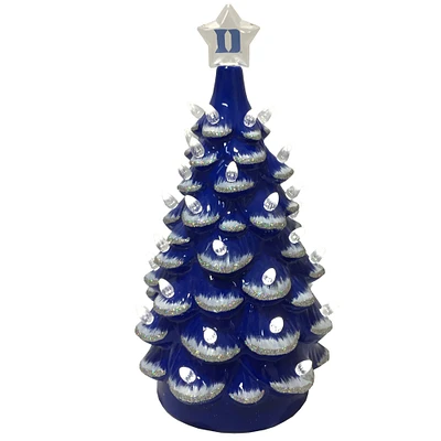 Blue Duke Blue Devils 14'' Ceramic Tree