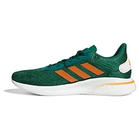 adidas Green/Orange Miami Hurricanes Supernova Shoe