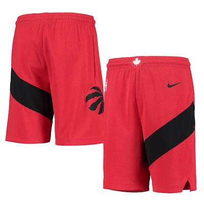 Youth Nike Red Toronto Raptors 2020/21 Swingman Performance Shorts - Icon Edition