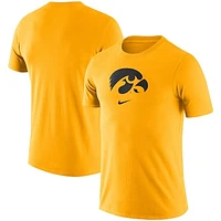 Men's Nike Gold Iowa Hawkeyes Essential Logo T-Shirt