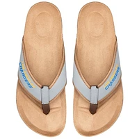 Men's FOCO Los Angeles Chargers Cork Flip Flops