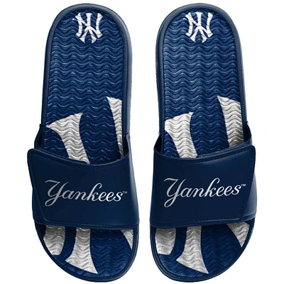 Youth FOCO New York Yankees Gel Slide Sandals