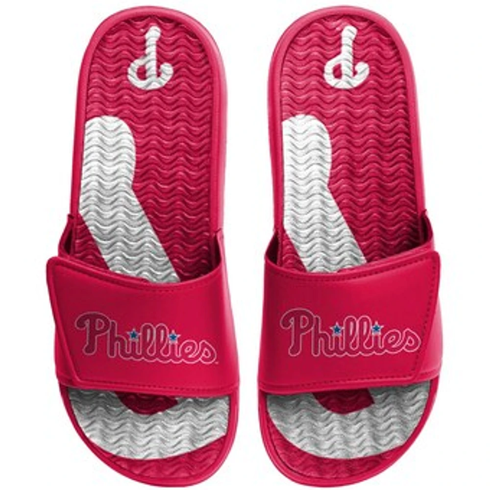 Youth FOCO Philadelphia Phillies Gel Slide Sandals