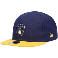 Infant New Era Navy Milwaukee Brewers My First 9FIFTY Hat