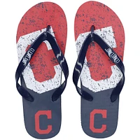 FOCO Cleveland Indians Big Logo Flip-Flops