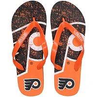 FOCO Philadelphia Flyers Big Logo Flip-Flops