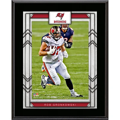 Rob Gronkowski Tampa Bay Buccaneers 10.5" x 13" Player Sublimated Plaque