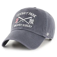 Men's '47 Navy Boston Red Sox Greatest Rivalry Clean Up Adjustable Hat