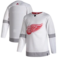 Men's adidas White Detroit Red Wings 2020/21 Reverse Retro Authentic Jersey