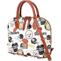 Women's Dooney & Bourke Pittsburgh Steelers Gameday Zip Zip Satchel