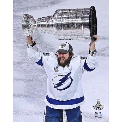 Nikita Kucherov Tampa Bay Lightning Unsigned 2020 Stanley Cup Champions Raising Photograph