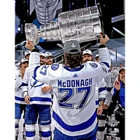 Ryan McDonagh Tampa Bay Lightning Unsigned 2020 Stanley Cup Champions Raising Photograph