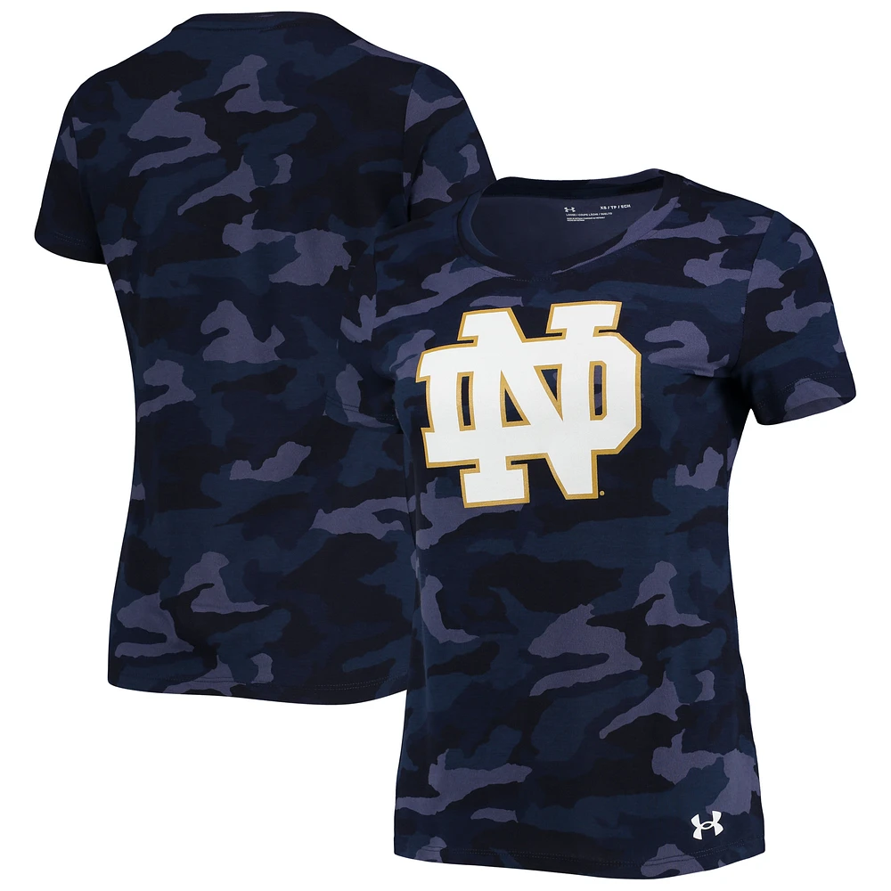 Women's Under Armour Camo Notre Dame Fighting Irish T-Shirt