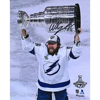 Nikita Kucherov Tampa Bay Lightning Autographed 8" x 10" 2020 Stanley Cup Champions Raising Cup Photograph