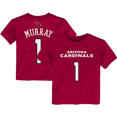 Toddler Kyler Murray Cardinal Arizona Cardinals Mainliner Player Name & Number T-Shirt