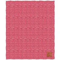 Wisconsin Badgers 60'' x 70'' Two-Tone Knit Blanket