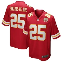 Men's Nike Clyde Edwards-Helaire Red Kansas City Chiefs Player Game Jersey