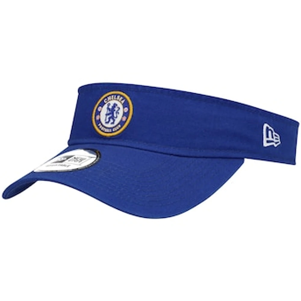 Men's New Era Blue Chelsea Dugout Redux Adjustable Visor