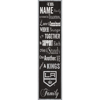 Los Angeles Kings 6'' x 24'' Personalized Family Banner Sign