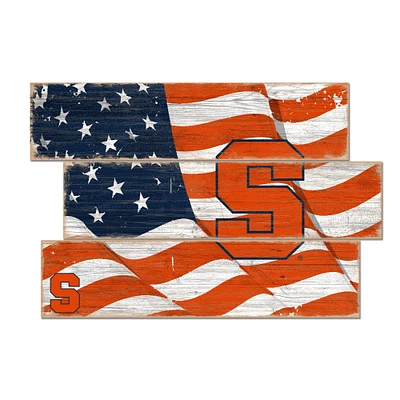 Syracuse Orange 3-Plank Team Flag