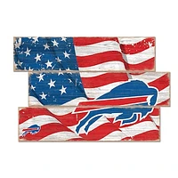 Buffalo Bills 3-Plank Team Flag