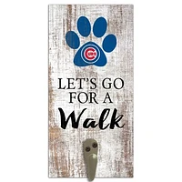 Chicago Cubs 6'' x 12'' Leash Holder Sign