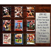 Jerry Rice San Francisco 49ers 15'' x 18'' Plaque