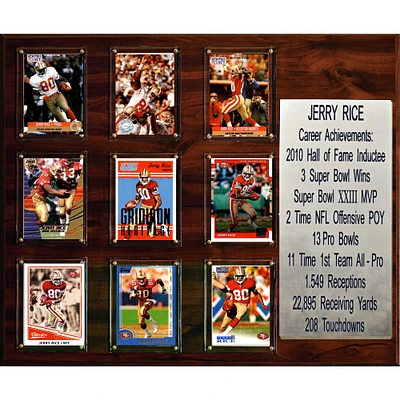 Jerry Rice San Francisco 49ers 15'' x 18'' Plaque