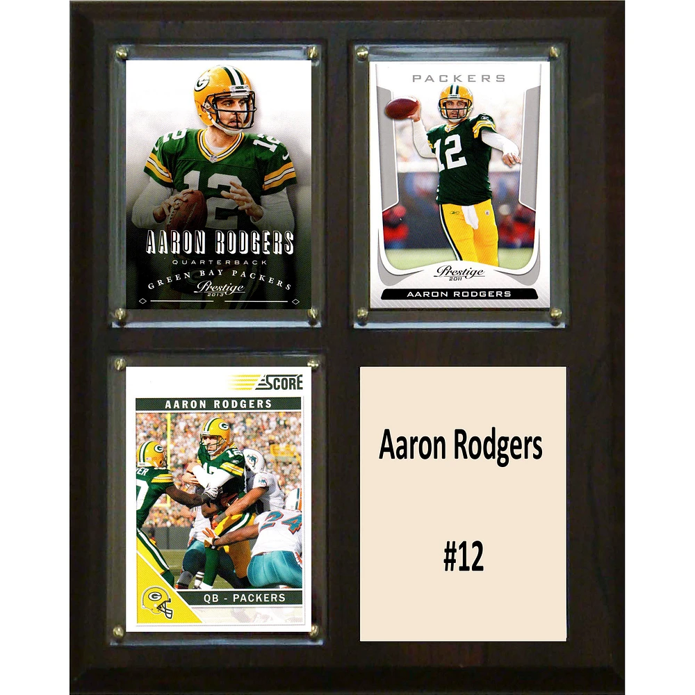 Aaron Rodgers Green Bay Packers 8'' x 10'' Plaque