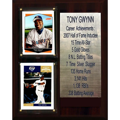 Tony Gwynn San Diego Padres 8'' x 10'' Plaque