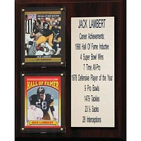 Jack Lambert Pittsburgh Steelers 8'' x 10'' Plaque